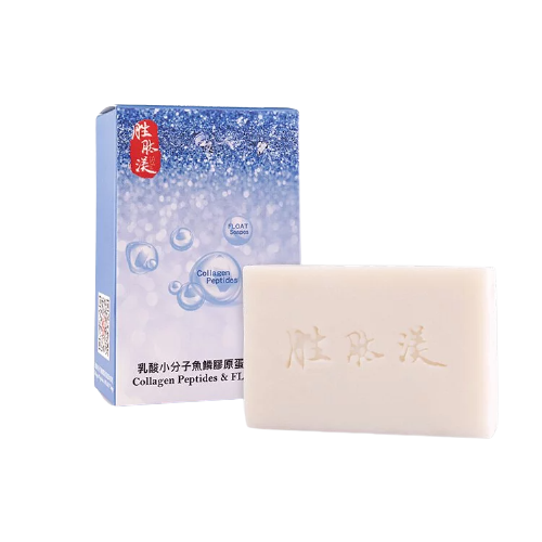 乳酸小分子魚鱗膠原蛋白浮水皂100g